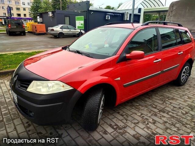 Рено Меган 2008 в Сумах на Automoto.ua Красный Рено Меган, объемом двигателя 1.6 л и пробегом 221 тыс. км за 5000 $, фото 6 на Automoto.ua