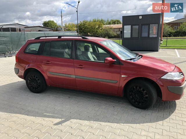 Красный Рено Меган, объемом двигателя 1.46 л и пробегом 236 тыс. км за 5000 $, фото 6 на Automoto.ua