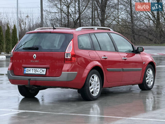 Червоний Рено Меган, об'ємом двигуна 1.5 л та пробігом 286 тис. км за 5300 $, фото 6 на Automoto.ua