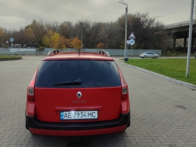 Червоний Рено Меган, об'ємом двигуна 1.6 л та пробігом 250 тис. км за 4800 $, фото 5 на Automoto.ua