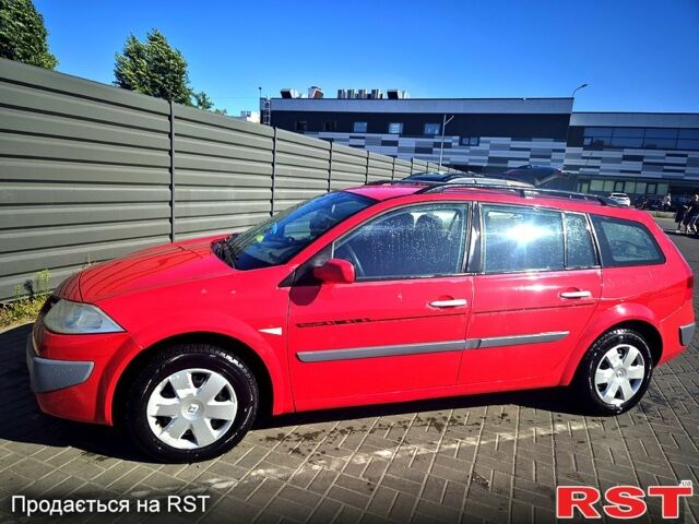 Красный Рено Меган, объемом двигателя 1.6 л и пробегом 205 тыс. км за 4800 $, фото 6 на Automoto.ua