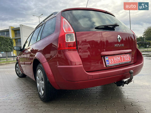 Червоний Рено Меган, об'ємом двигуна 1.6 л та пробігом 254 тис. км за 4950 $, фото 8 на Automoto.ua