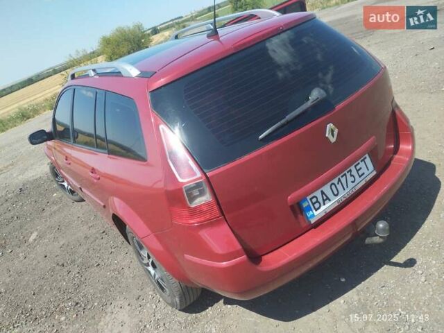 Красный Рено Меган, объемом двигателя 1.5 л и пробегом 250 тыс. км за 5500 $, фото 6 на Automoto.ua