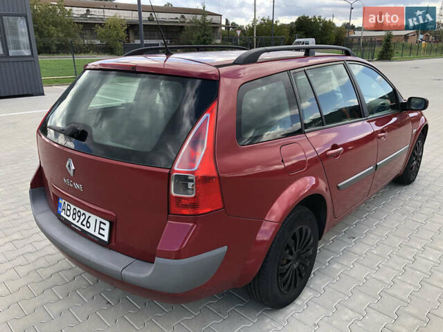 Красный Рено Меган, объемом двигателя 1.46 л и пробегом 236 тыс. км за 5000 $, фото 5 на Automoto.ua