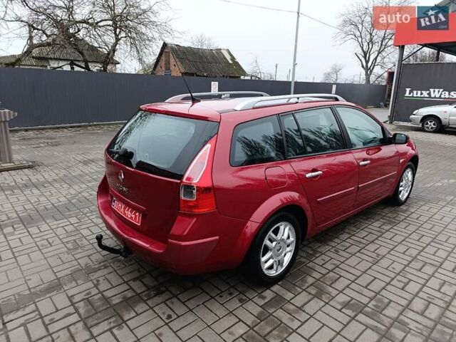 Красный Рено Меган, объемом двигателя 1.6 л и пробегом 161 тыс. км за 6499 $, фото 20 на Automoto.ua