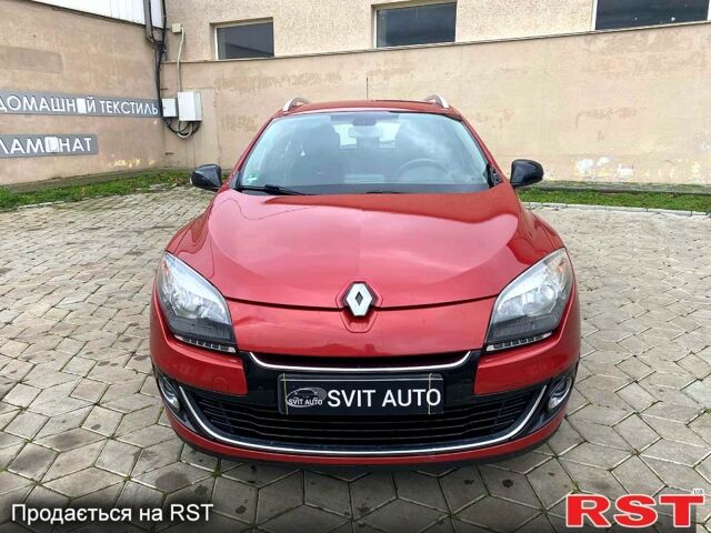 Красный Рено Меган, объемом двигателя 1.5 л и пробегом 186 тыс. км за 7500 $, фото 1 на Automoto.ua