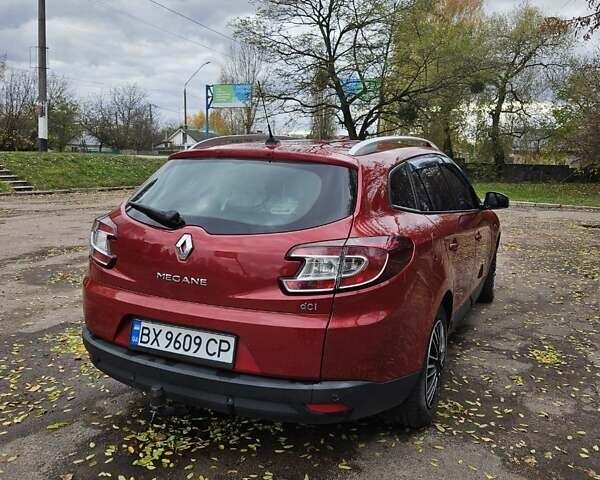 Красный Рено Меган, объемом двигателя 1.5 л и пробегом 295 тыс. км за 6500 $, фото 9 на Automoto.ua