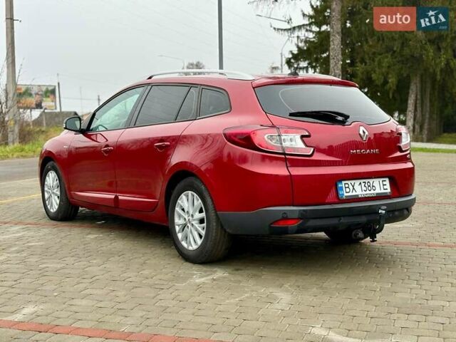 Червоний Рено Меган, об'ємом двигуна 1.46 л та пробігом 248 тис. км за 8350 $, фото 7 на Automoto.ua