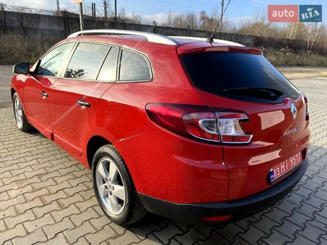 Червоний Рено Меган, об'ємом двигуна 1.5 л та пробігом 161 тис. км за 8650 $, фото 7 на Automoto.ua