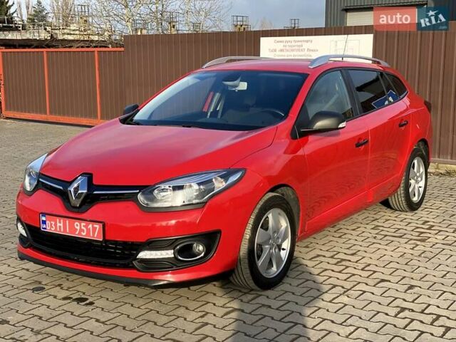 Червоний Рено Меган, об'ємом двигуна 1.5 л та пробігом 161 тис. км за 8650 $, фото 3 на Automoto.ua