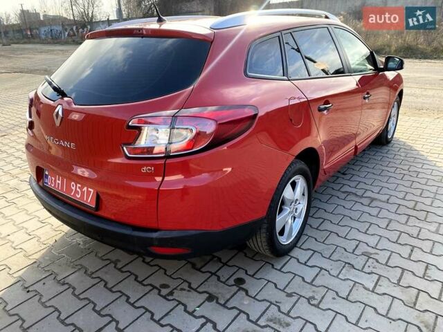 Червоний Рено Меган, об'ємом двигуна 1.5 л та пробігом 161 тис. км за 8650 $, фото 5 на Automoto.ua