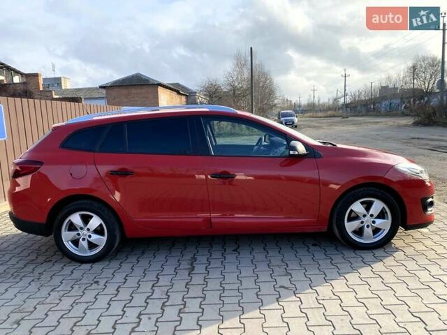 Червоний Рено Меган, об'ємом двигуна 1.5 л та пробігом 161 тис. км за 8650 $, фото 4 на Automoto.ua