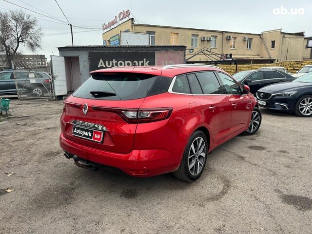 Красный Рено Меган, объемом двигателя 1.5 л и пробегом 235 тыс. км за 14500 $, фото 4 на Automoto.ua