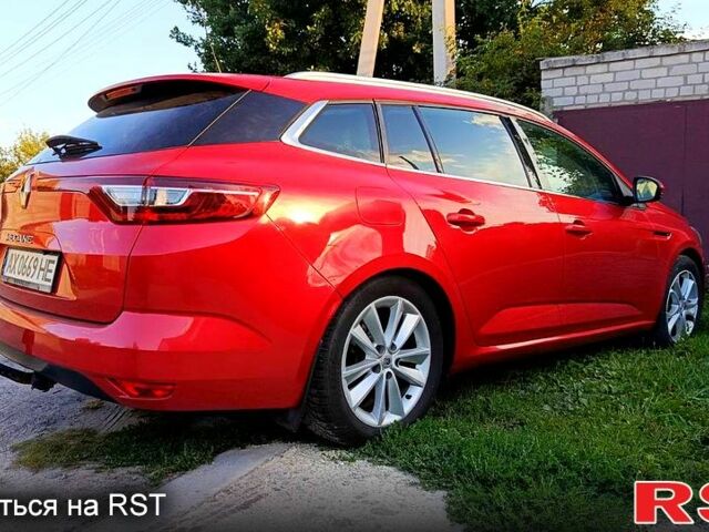 Красный Рено Меган, объемом двигателя 1.5 л и пробегом 220 тыс. км за 12000 $, фото 3 на Automoto.ua