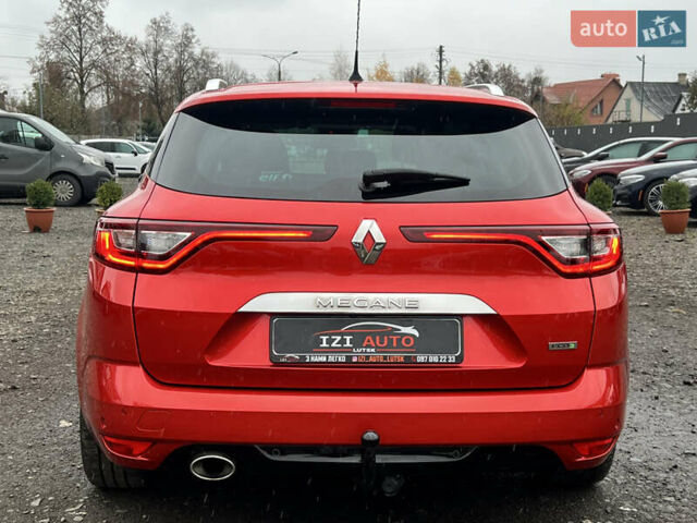 Красный Рено Меган, объемом двигателя 1.5 л и пробегом 209 тыс. км за 13665 $, фото 5 на Automoto.ua