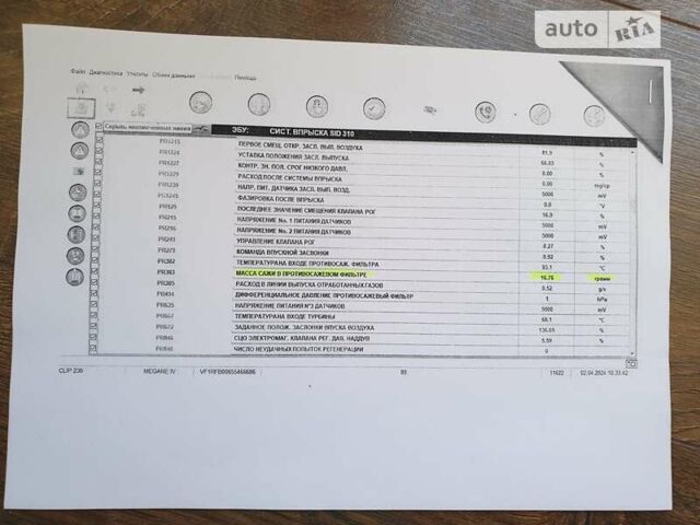 Рено Меган, об'ємом двигуна 1.46 л та пробігом 147 тис. км за 12200 $, фото 40 на Automoto.ua