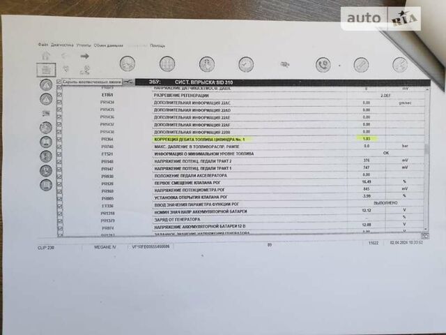 Рено Меган, об'ємом двигуна 1.46 л та пробігом 147 тис. км за 12200 $, фото 41 на Automoto.ua