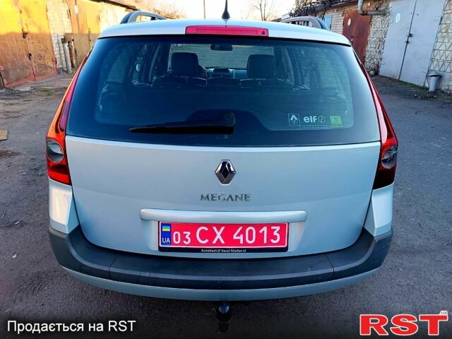 Рено Меган, объемом двигателя 1.6 л и пробегом 216 тыс. км за 4650 $, фото 5 на Automoto.ua