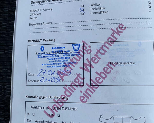 Рено Меган, об'ємом двигуна 1.6 л та пробігом 218 тис. км за 4999 $, фото 15 на Automoto.ua