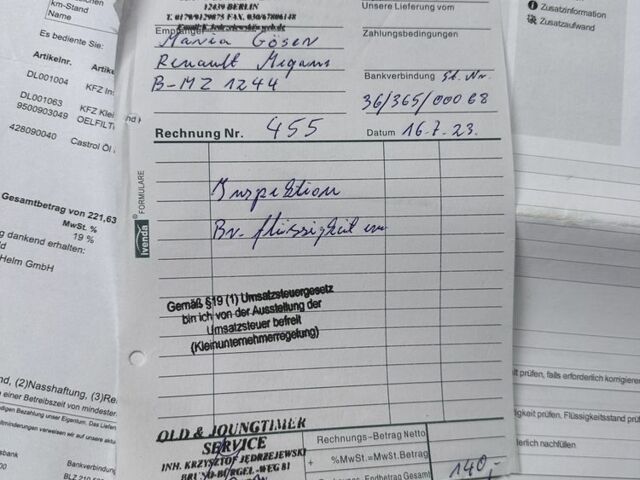 Рено Меган, об'ємом двигуна 0 л та пробігом 0 тис. км за 5500 $, фото 21 на Automoto.ua
