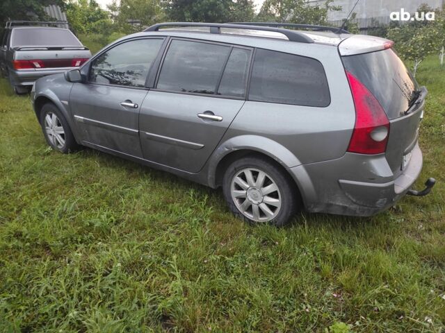 Сірий Рено Меган, об'ємом двигуна 1.9 л та пробігом 310 тис. км за 4200 $, фото 7 на Automoto.ua