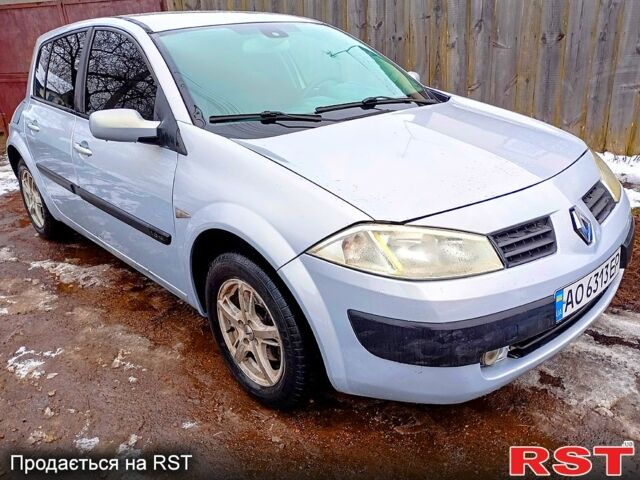 Рено Меган 2002 в Чернигове на Automoto.ua Серый Рено Меган, объемом двигателя 1.6 л и пробегом 246 тыс. км за 3200 $, фото 1 на Automoto.ua