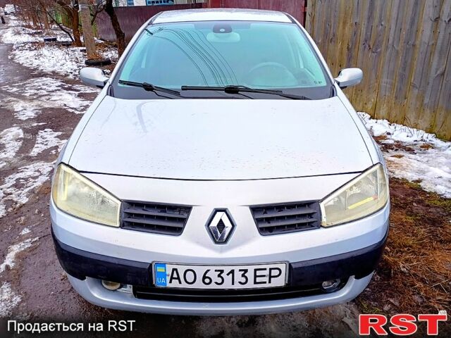 Рено Меган 2002 в Чернигове на Automoto.ua Серый Рено Меган, объемом двигателя 1.6 л и пробегом 246 тыс. км за 3200 $, фото 2 на Automoto.ua