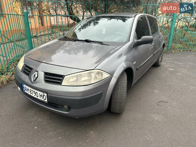 Серый Рено Меган, объемом двигателя 1.87 л и пробегом 325 тыс. км за 3250 $, фото 1 на Automoto.ua