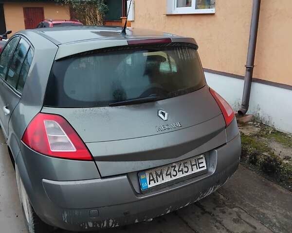 Серый Рено Меган, объемом двигателя 1.87 л и пробегом 282 тыс. км за 3850 $, фото 3 на Automoto.ua