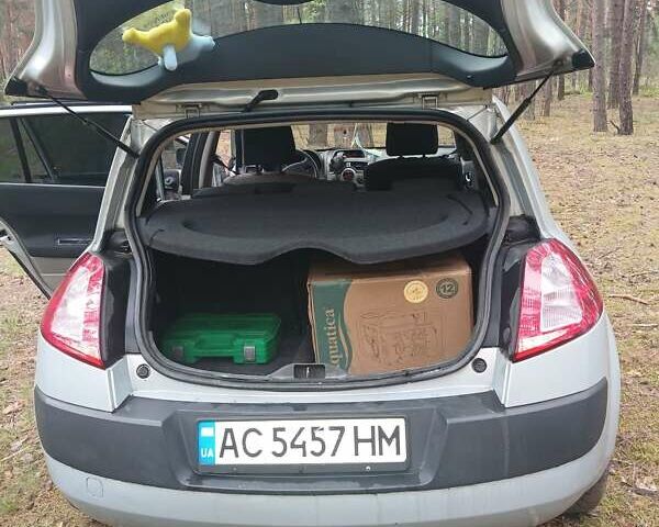 Серый Рено Меган, объемом двигателя 1.5 л и пробегом 191 тыс. км за 3800 $, фото 10 на Automoto.ua