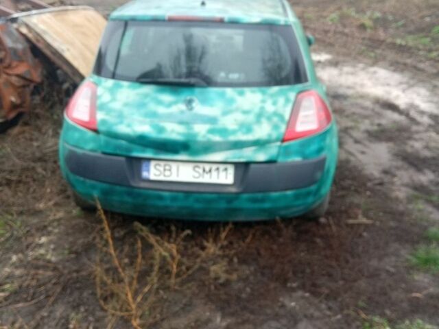 Серый Рено Меган, объемом двигателя 1.5 л и пробегом 300 тыс. км за 1500 $, фото 2 на Automoto.ua