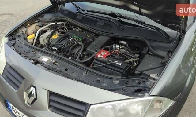 Сірий Рено Меган, об'ємом двигуна 1.4 л та пробігом 227 тис. км за 4000 $, фото 5 на Automoto.ua