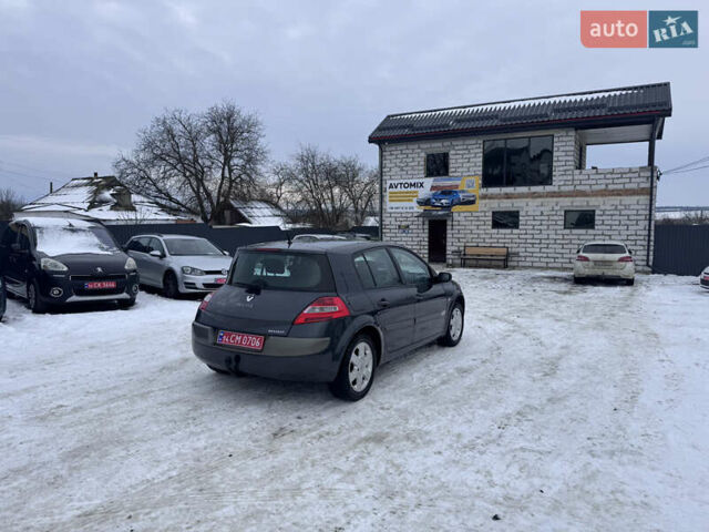 Сірий Рено Меган, об'ємом двигуна 1.6 л та пробігом 242 тис. км за 5750 $, фото 17 на Automoto.ua