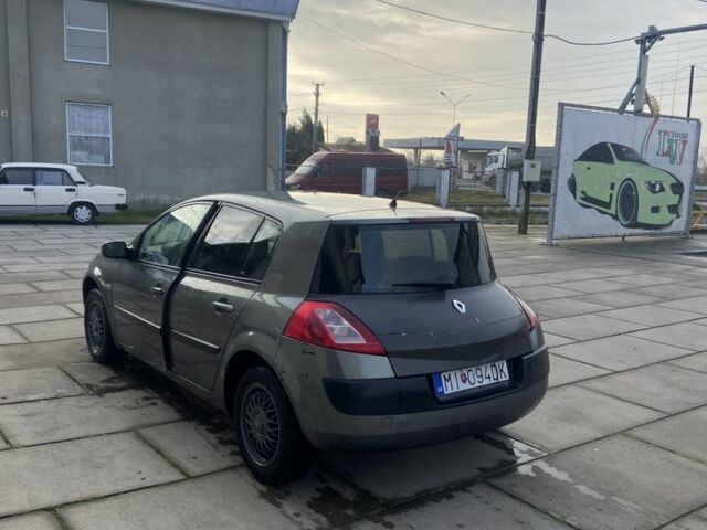 Серый Рено Меган, объемом двигателя 1.5 л и пробегом 235 тыс. км за 1600 $, фото 9 на Automoto.ua