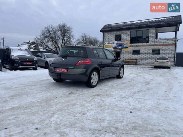 Сірий Рено Меган, об'ємом двигуна 1.6 л та пробігом 242 тис. км за 5750 $, фото 12 на Automoto.ua