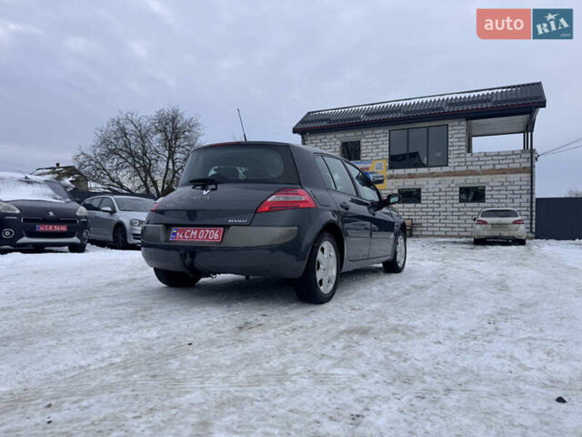 Сірий Рено Меган, об'ємом двигуна 1.6 л та пробігом 242 тис. км за 5750 $, фото 18 на Automoto.ua