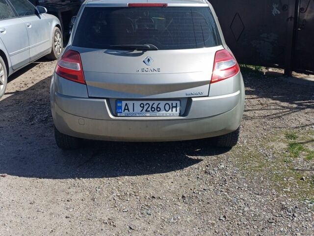 Серый Рено Меган, объемом двигателя 1.6 л и пробегом 139 тыс. км за 5200 $, фото 3 на Automoto.ua