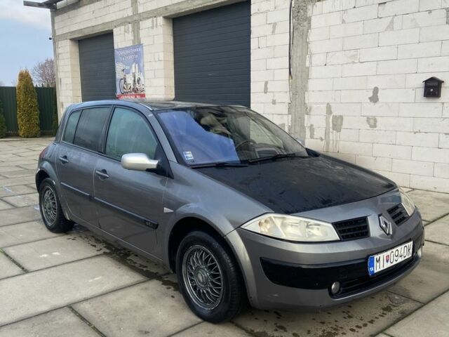 Серый Рено Меган, объемом двигателя 1.5 л и пробегом 235 тыс. км за 1600 $, фото 7 на Automoto.ua