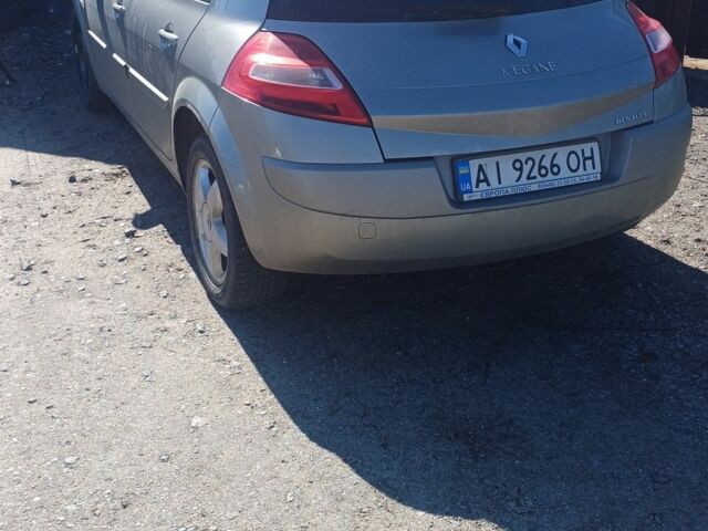 Серый Рено Меган, объемом двигателя 1.6 л и пробегом 139 тыс. км за 5200 $, фото 5 на Automoto.ua