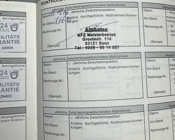 Серый Рено Меган, объемом двигателя 1.6 л и пробегом 148 тыс. км за 6850 $, фото 32 на Automoto.ua