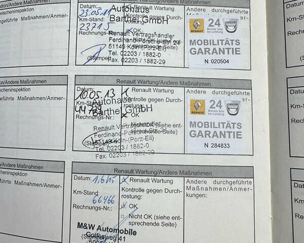 Серый Рено Меган, объемом двигателя 1.6 л и пробегом 148 тыс. км за 6850 $, фото 31 на Automoto.ua