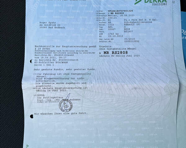 Сірий Рено Меган, об'ємом двигуна 1.6 л та пробігом 188 тис. км за 7300 $, фото 52 на Automoto.ua