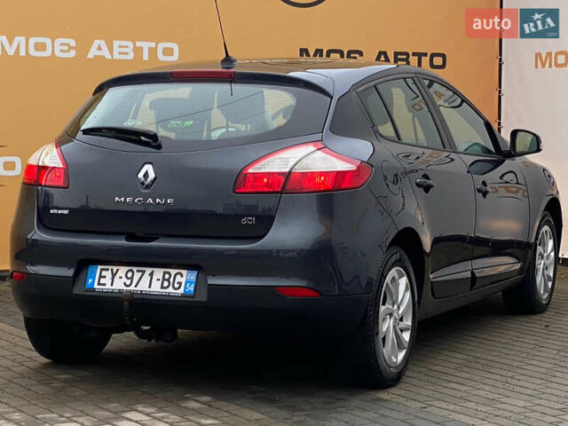 Серый Рено Меган, объемом двигателя 1.5 л и пробегом 205 тыс. км за 7999 $, фото 4 на Automoto.ua