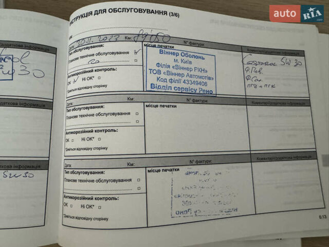 Серый Рено Меган, объемом двигателя 1.5 л и пробегом 93 тыс. км за 14250 $, фото 40 на Automoto.ua