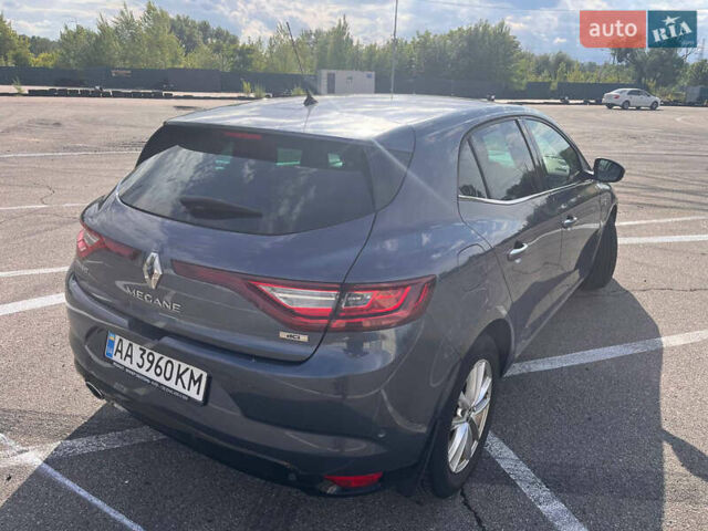 Серый Рено Меган, объемом двигателя 1.5 л и пробегом 93 тыс. км за 14250 $, фото 2 на Automoto.ua