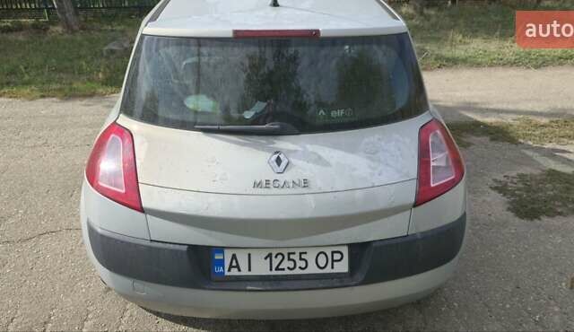 Сірий Рено Меган, об'ємом двигуна 1.6 л та пробігом 195 тис. км за 2999 $, фото 2 на Automoto.ua