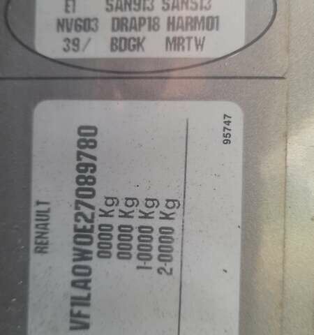 Серый Рено Меган, объемом двигателя 1.4 л и пробегом 645 тыс. км за 2600 $, фото 14 на Automoto.ua