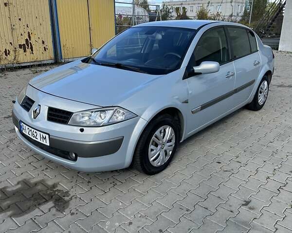 Серый Рено Меган, объемом двигателя 1.6 л и пробегом 262 тыс. км за 5800 $, фото 6 на Automoto.ua