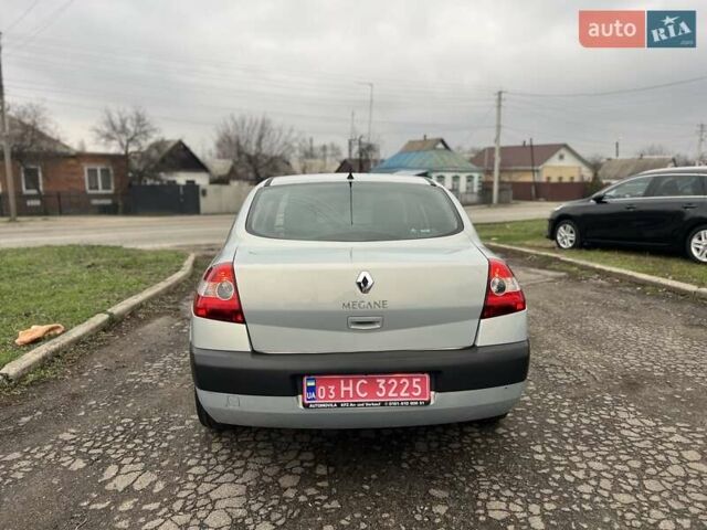 Сірий Рено Меган, об'ємом двигуна 1.6 л та пробігом 207 тис. км за 5100 $, фото 5 на Automoto.ua