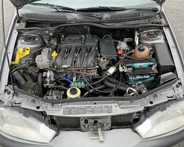 Серый Рено Меган, объемом двигателя 1.4 л и пробегом 360 тыс. км за 2100 $, фото 11 на Automoto.ua